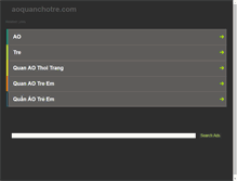 Tablet Screenshot of aoquanchotre.com